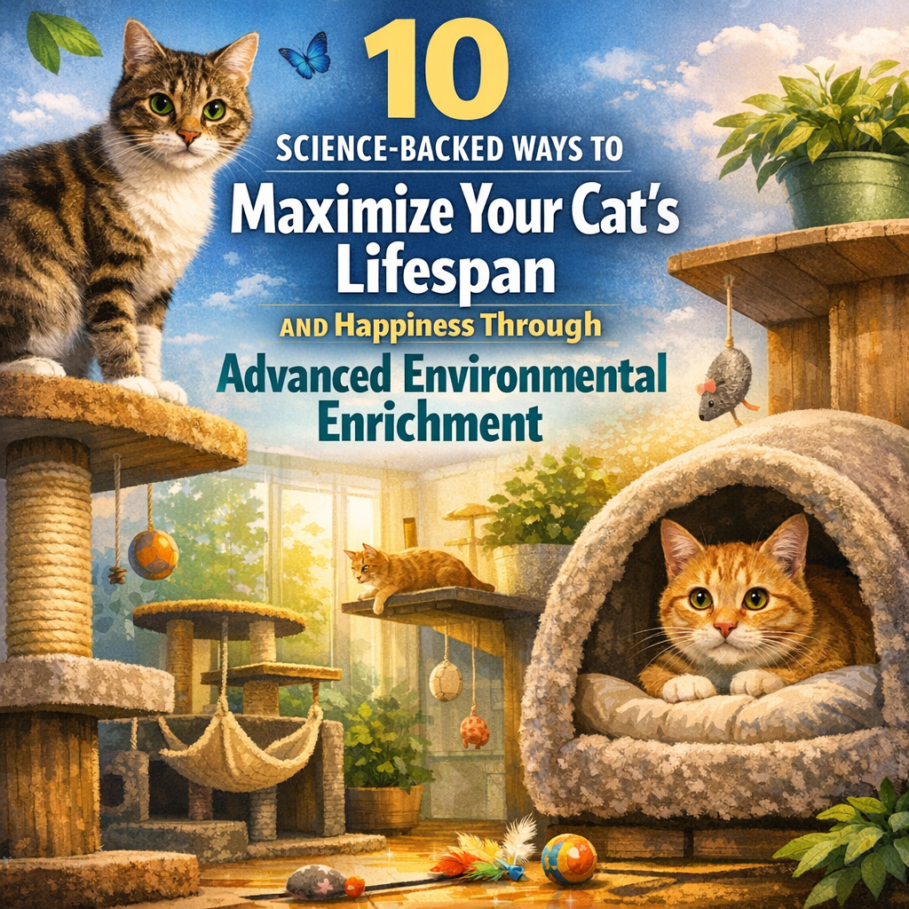 10 Science-Backed Ways to Maximize Your Cat’s Lifespan and Happiness Through Advanced Environmental Enrichment