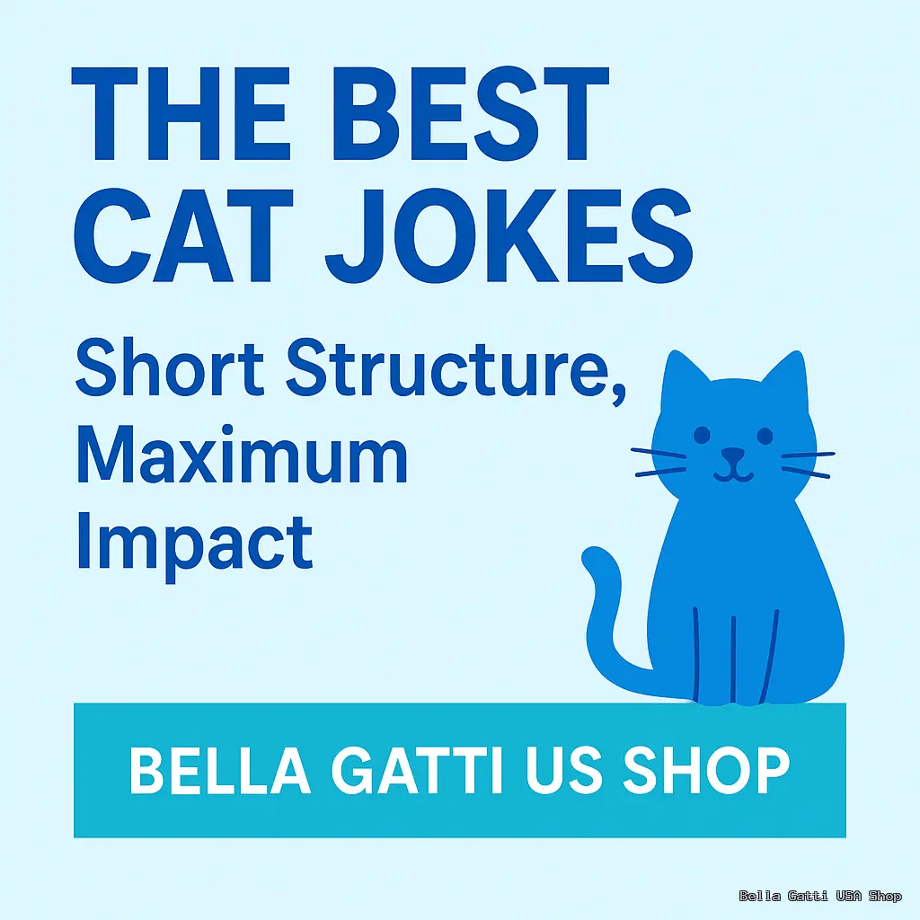 The Best Cat Jokes: Short Structure, Maximum Impact