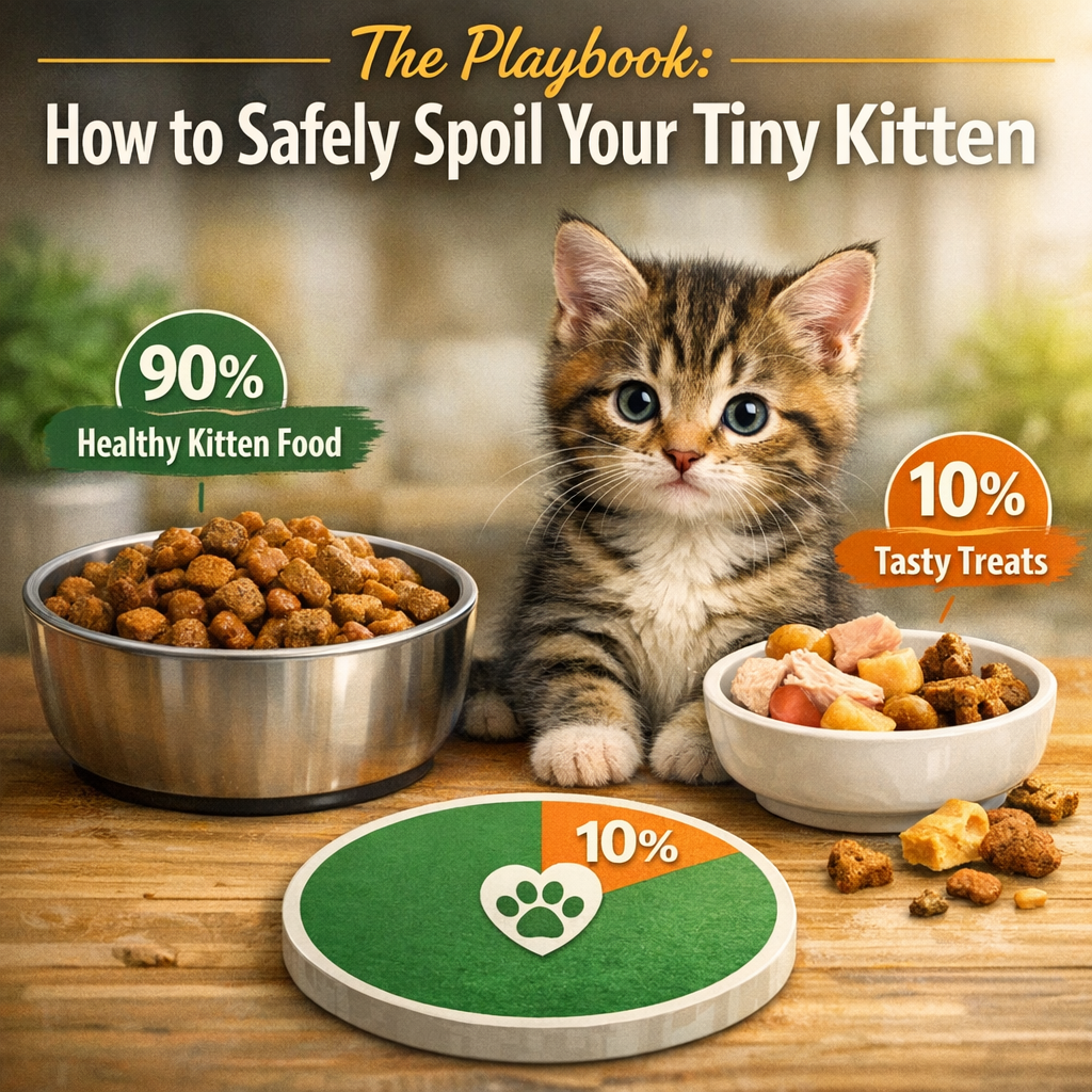 The Playbook: How to Safely Spoil Your Tiny Kitten