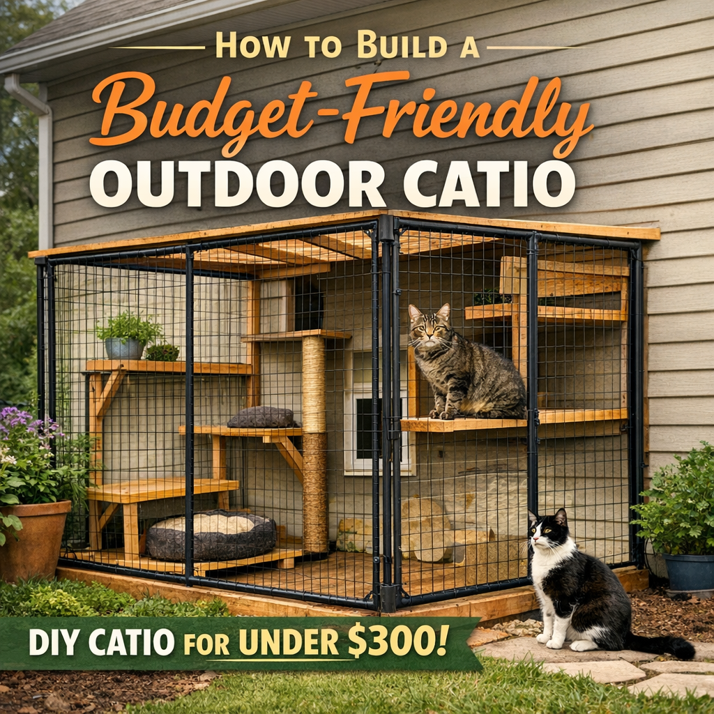 How to Build a Budget-Friendly Outdoor Catio