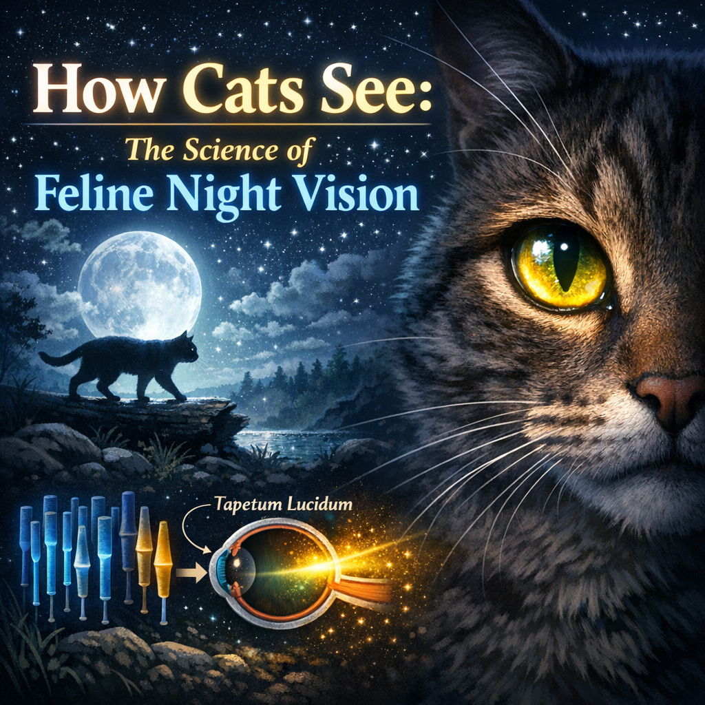 How Cats See: The Science of Feline Night Vision