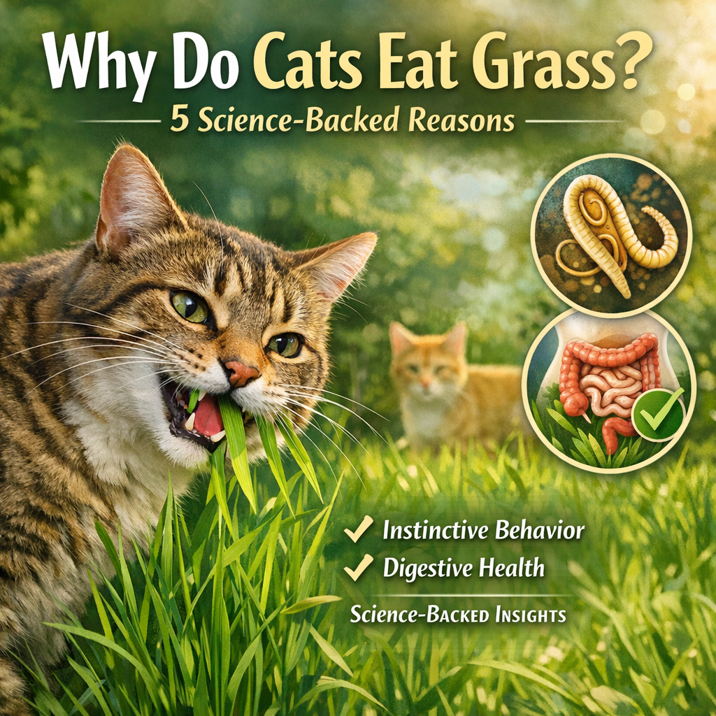 Why Do Cats Eat Grass? 5 Science-Backed Reasons