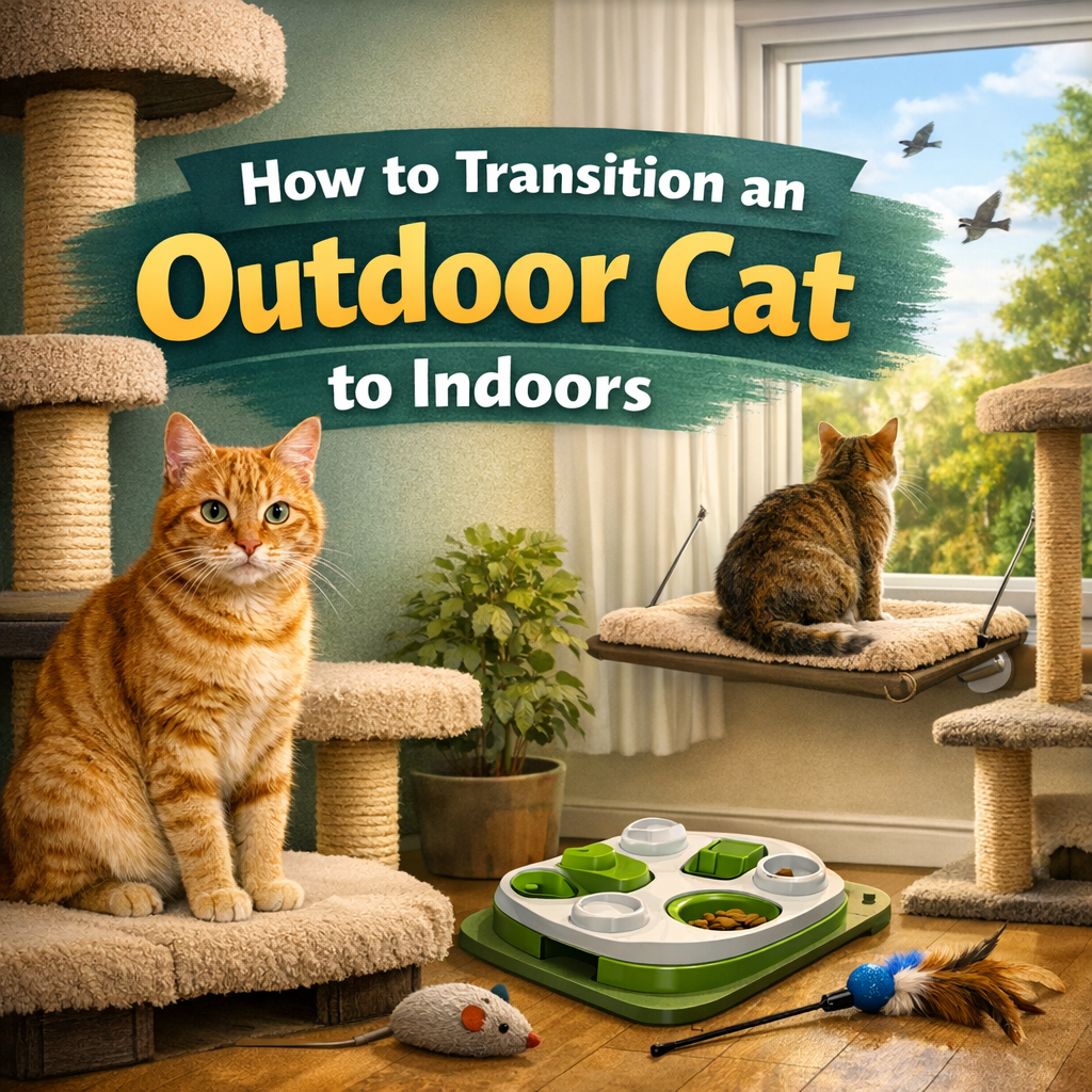 How to Transition an Outdoor Cat to Indoors