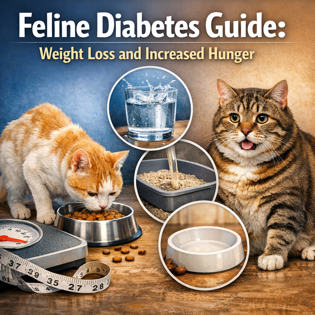 Feline Diabetes Guide: Weight Loss and Increased Hunger