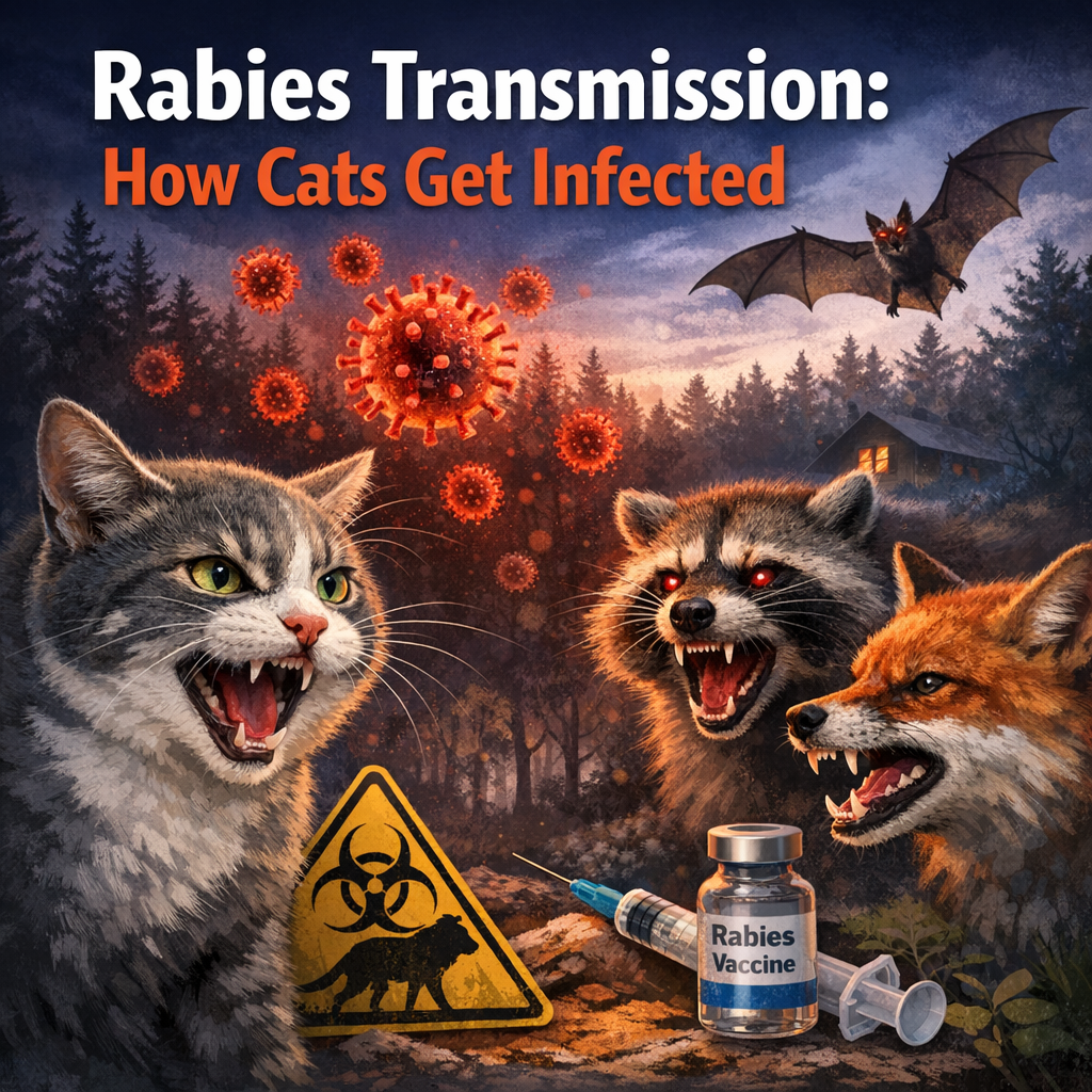 Rabies Transmission: How Cats Get Infected
