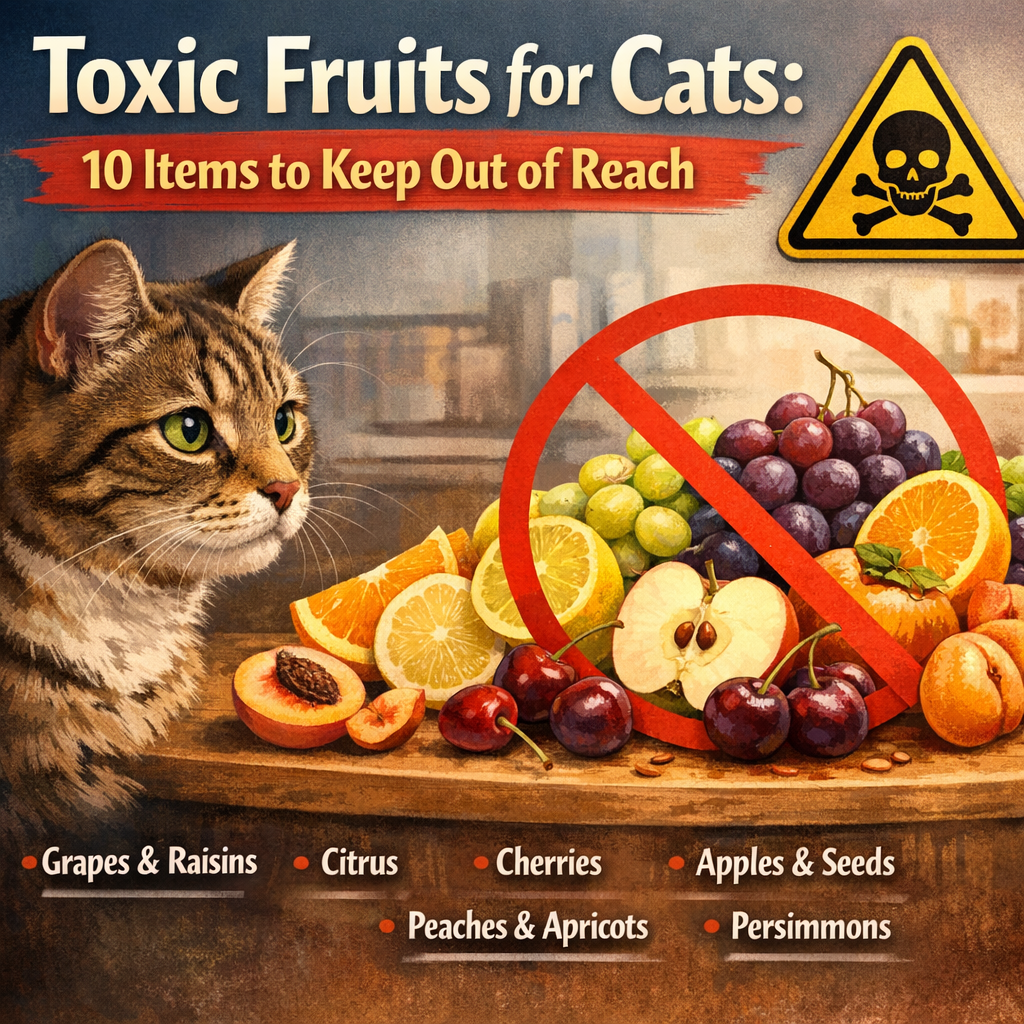 Toxic Fruits for Cats: 10 Items to Keep Out of Reach