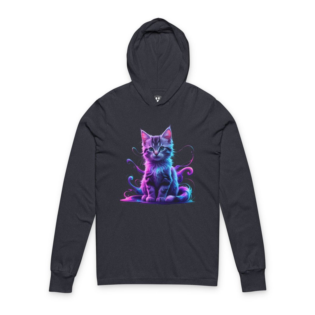 1329214592734626116_2048-1.jpeg Black hoodie with a colorful neon cat design on the front.