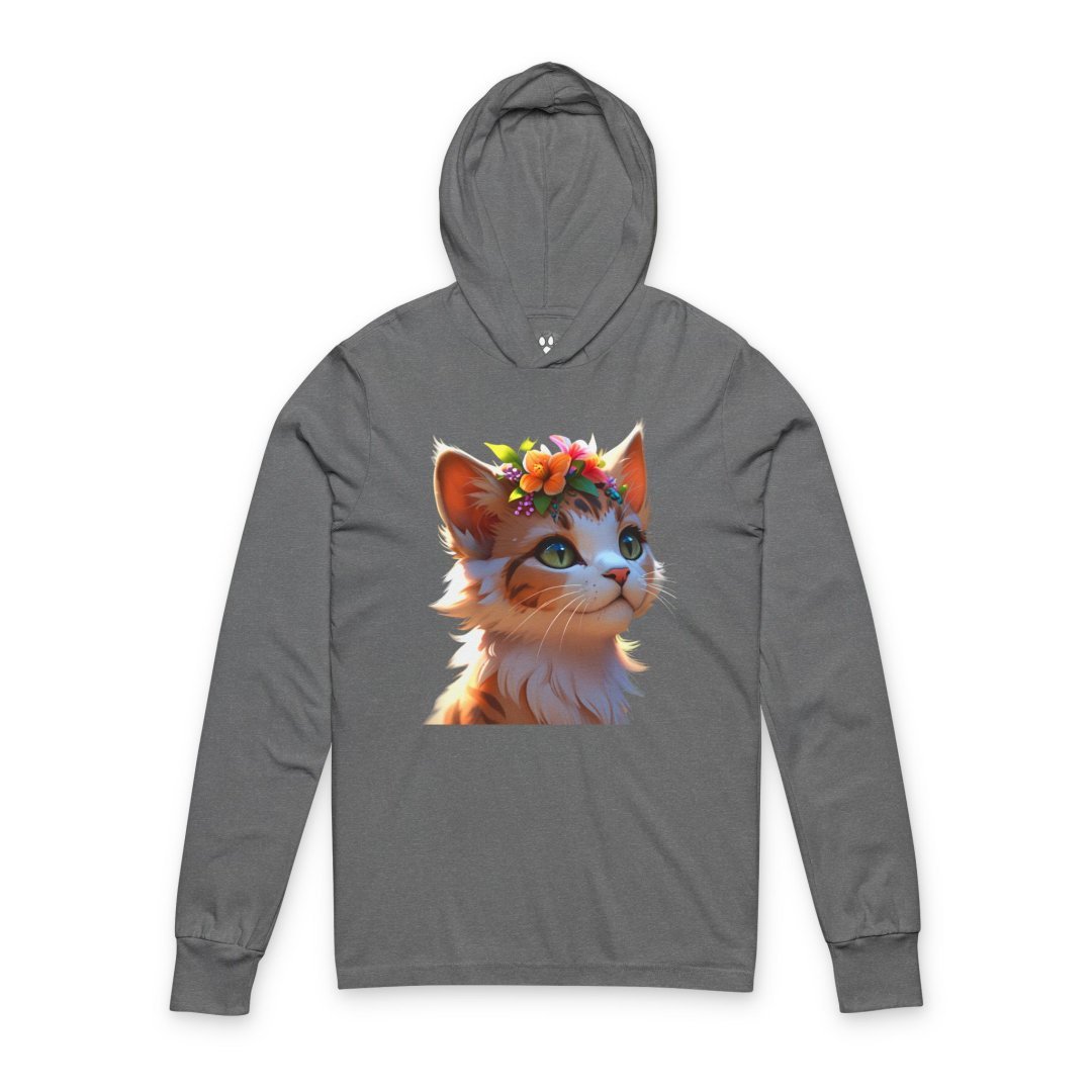 15829641421654403570_2048-1.jpeg Dark grey hoodie with a cute tabby cat wearing a flower crown.