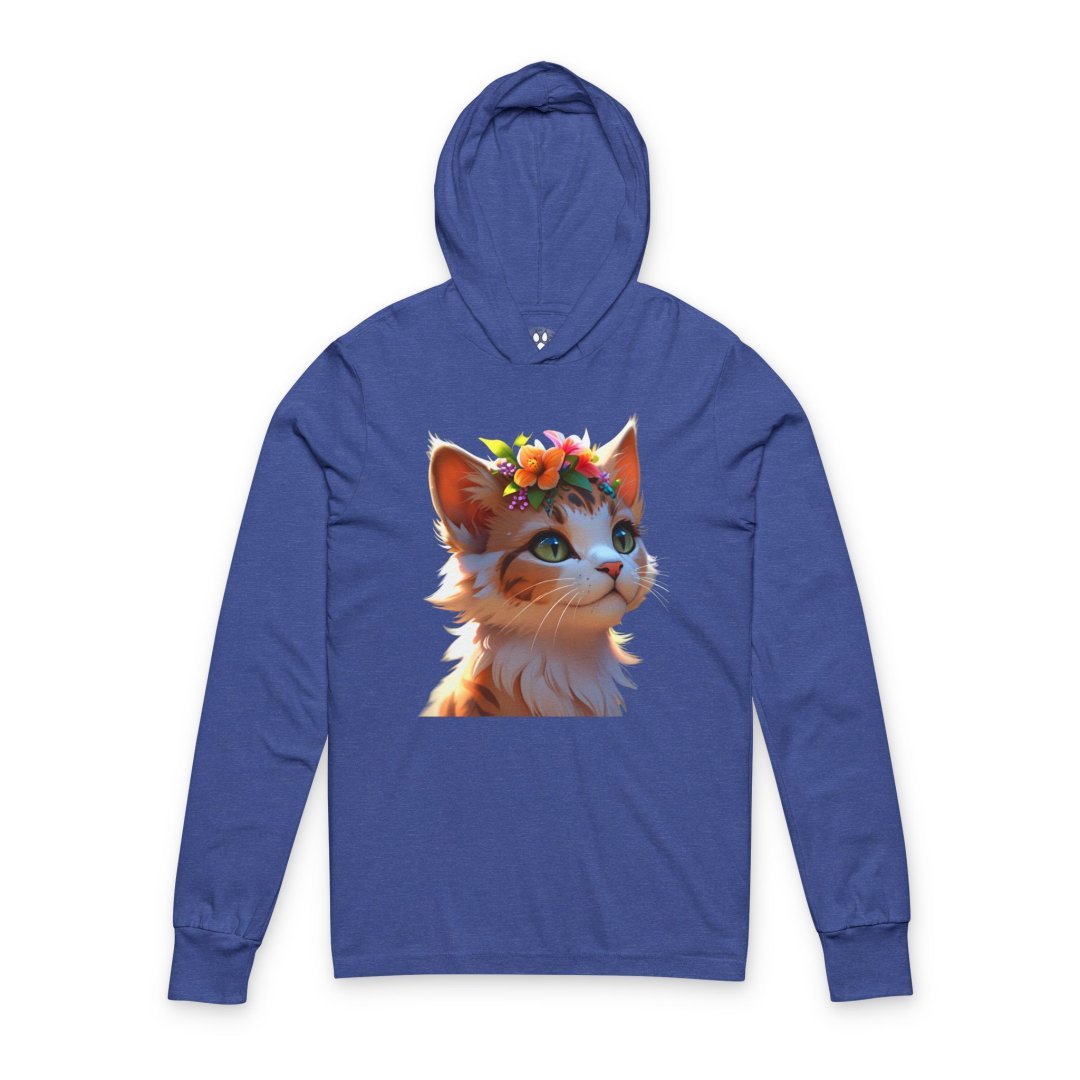 16155498848582012304_2048-1.jpeg Blue hoodie with an adorable cat wearing a flower crown.