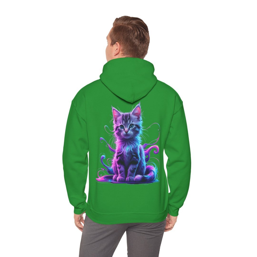 11468036274009951292_2048.jpeg Neon Kitten Graphic Hoodie - Image 13