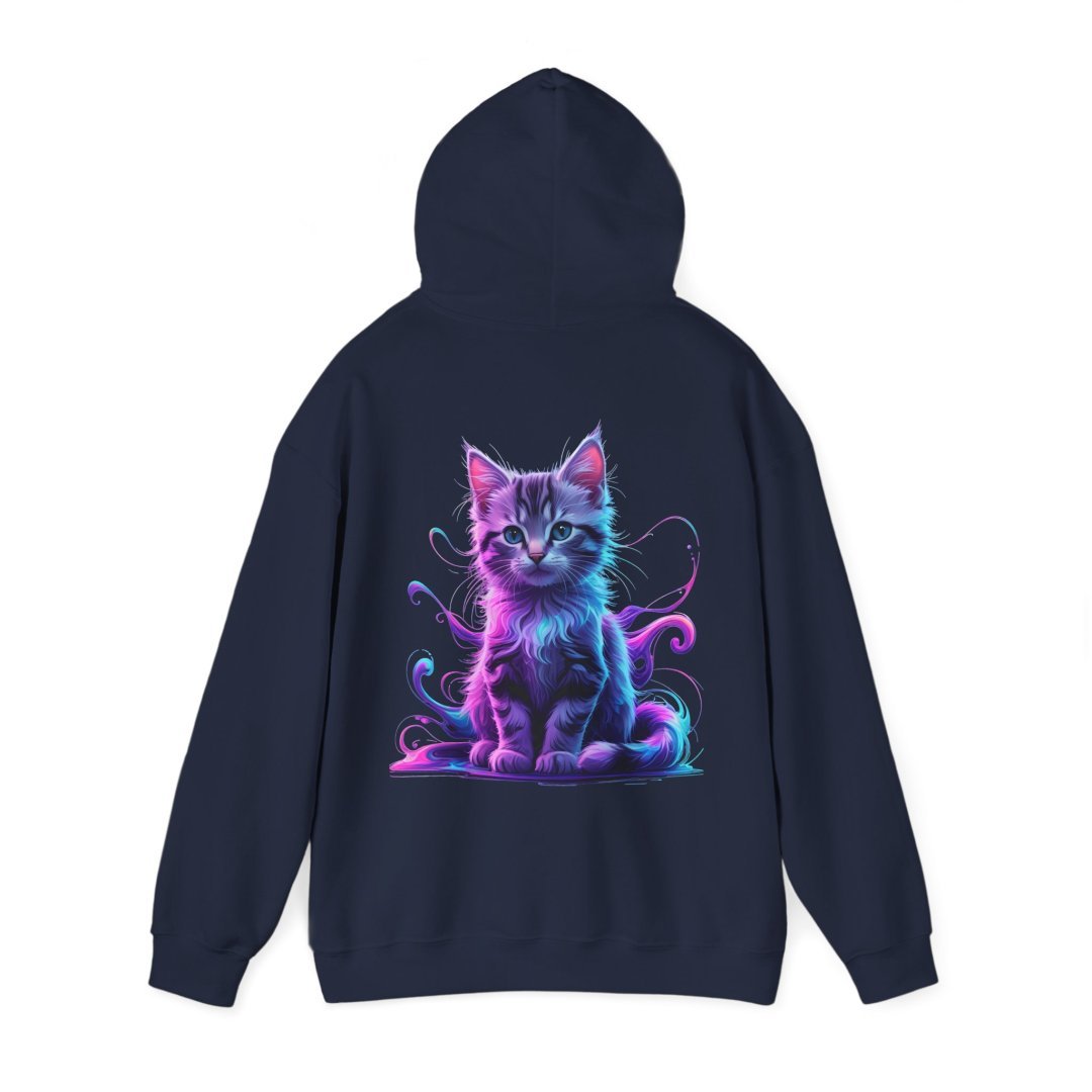 13055209845817733476_2048.jpeg Hoodie with a colorful cat illustration on the back.