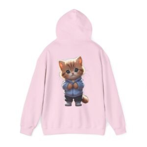 Cute Kitten in Hoodie Unisex Hoodie