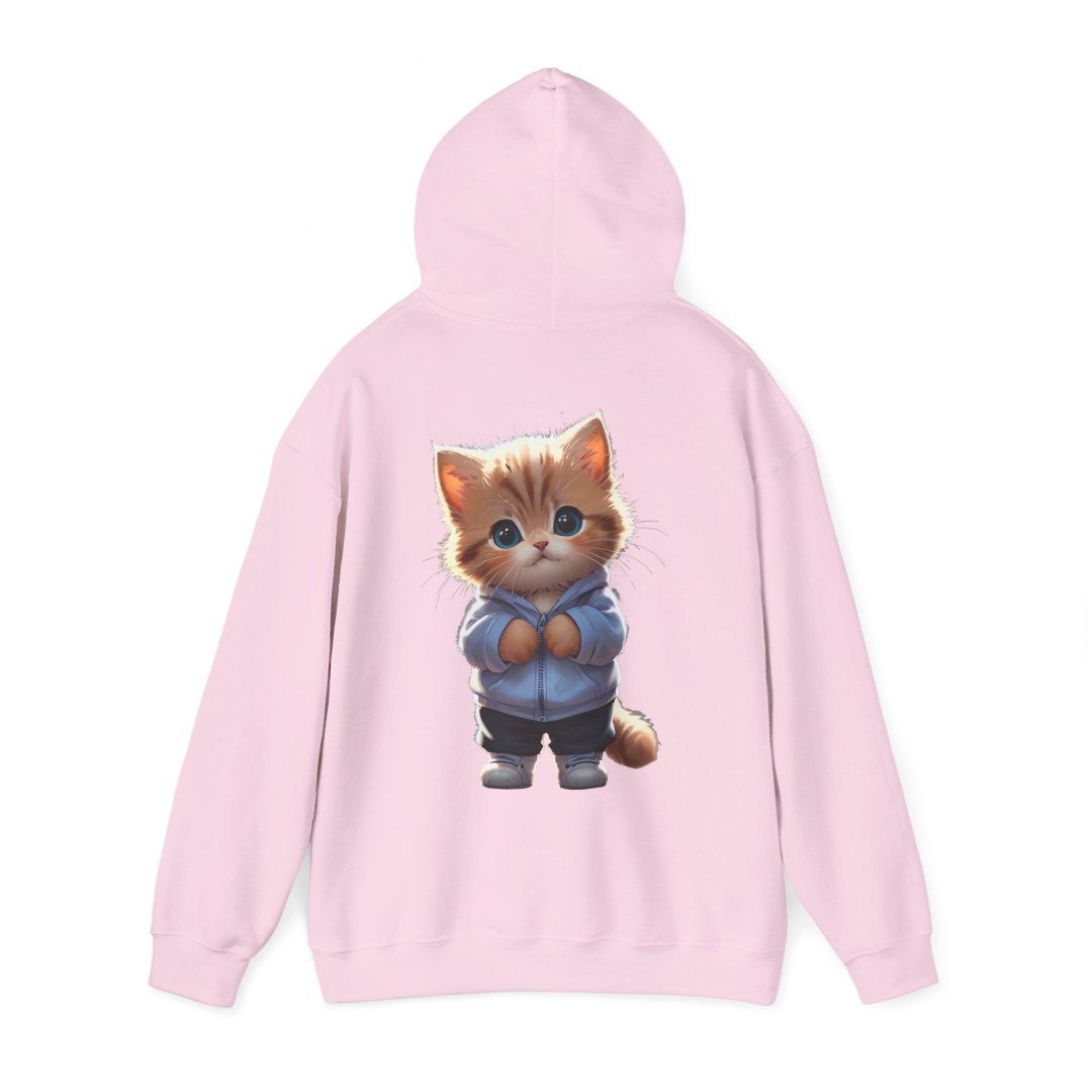 Cute Kitten in Hoodie Unisex Hoodie