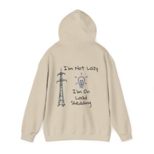 Visual Cat Portrait Graphic Hoodie I'm Not Lazy Graphic Hoodie