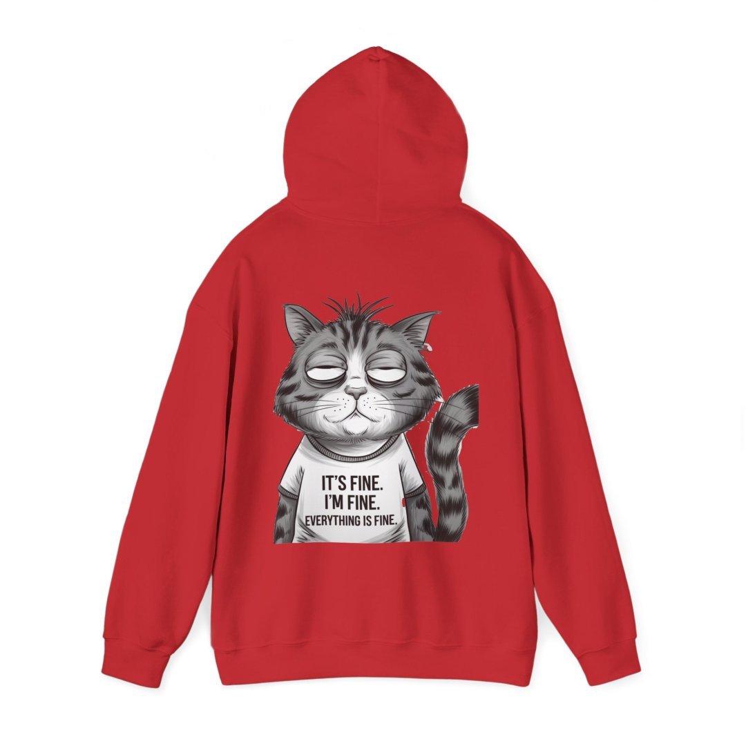 Funny Tired Cat Unisex Hoodie