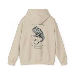 BELLA GATTI Tabby Cat Unisex Hoodie Chameleon Unisex Graphic Hoodie