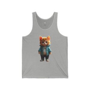 Cool Kitten Graphic Unisex Tank Top Cool Kitten Graphic Unisex Tank Top