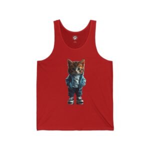 Cool Streetwear Kitten Tank Top