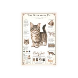 Kinkalow Cat Breed Poster Kinkalow Cat Breed Poster