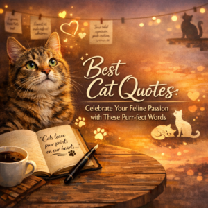 Best Cat Quotes: Celebrate Your Feline Passion with These Purr-fect Words