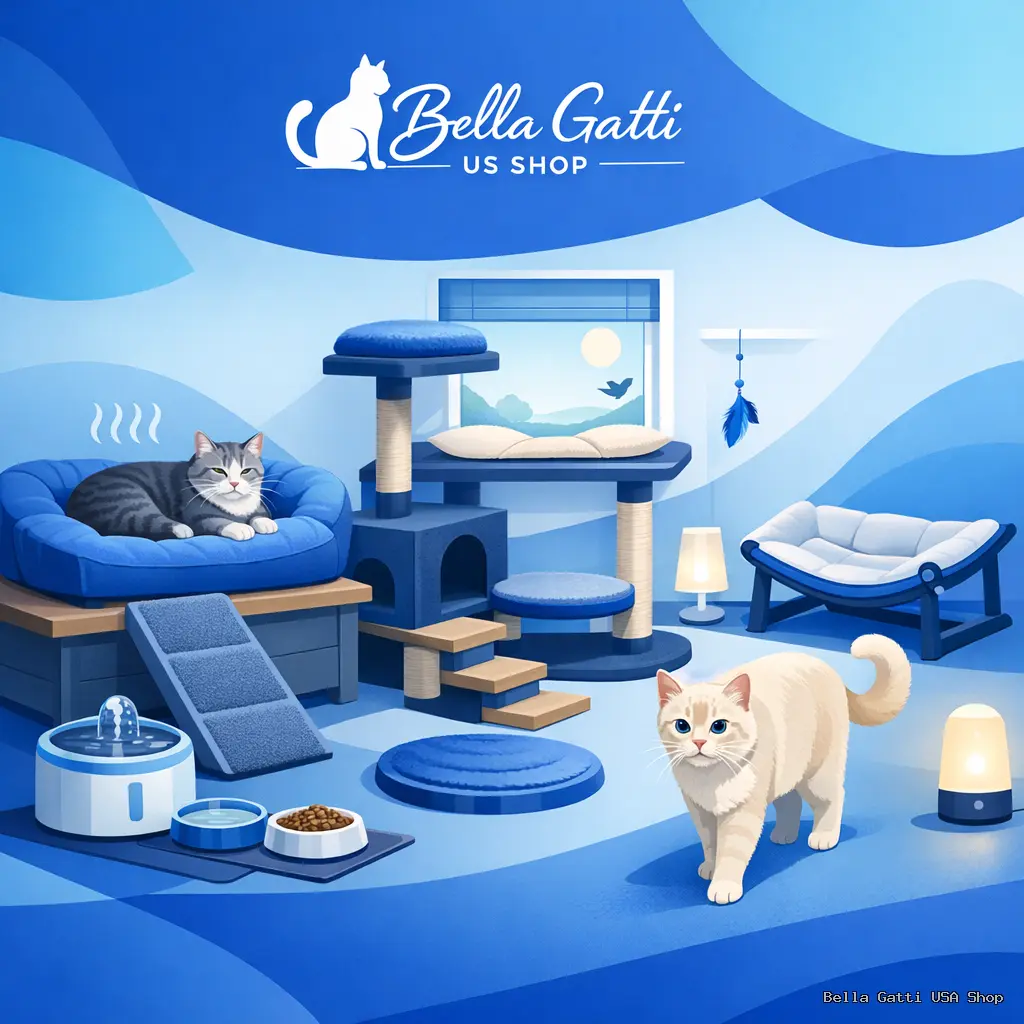 Environmental Modifications for Aging Cats: Comfort Meets Territory