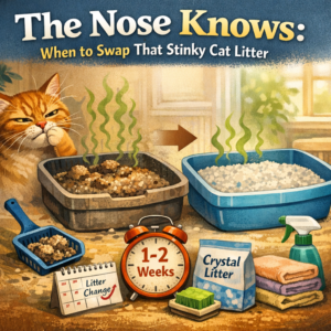 The Nose Knows: When to Swap That Stinky Cat Litter