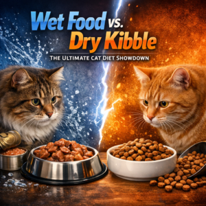 Wet Food vs. Dry Kibble: The Ultimate Cat Diet Showdown