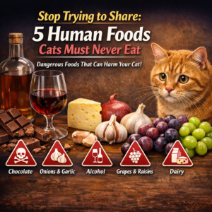 Stop Trying to Share: 5 Human Foods Cats Must Never Eat