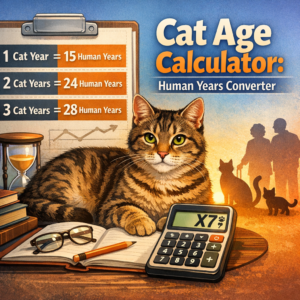 Cat Age Calculator: Human Years Converter