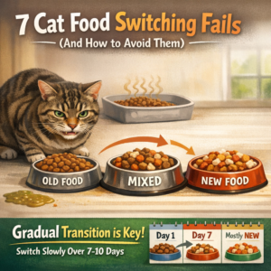 7 Cat Food Switching Fails (And How to Avoid Them)