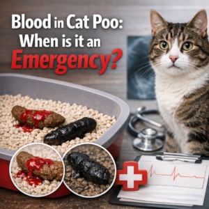 Blood in Cat Poo: When is it an Emergency?