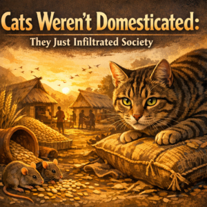 Cats Weren't Domesticated: They Just Infiltrated Society.