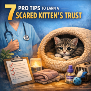 7 Pro Tips to Earn a Scared Kitten's Trust