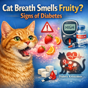 Cat Breath Smells Fruity? Signs of Diabetes