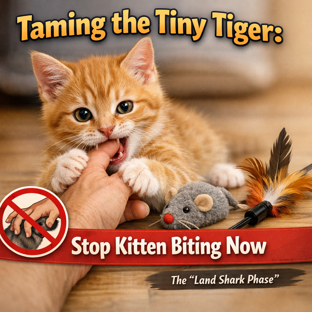 Taming the Tiny Tiger: Stop Kitten Biting Now