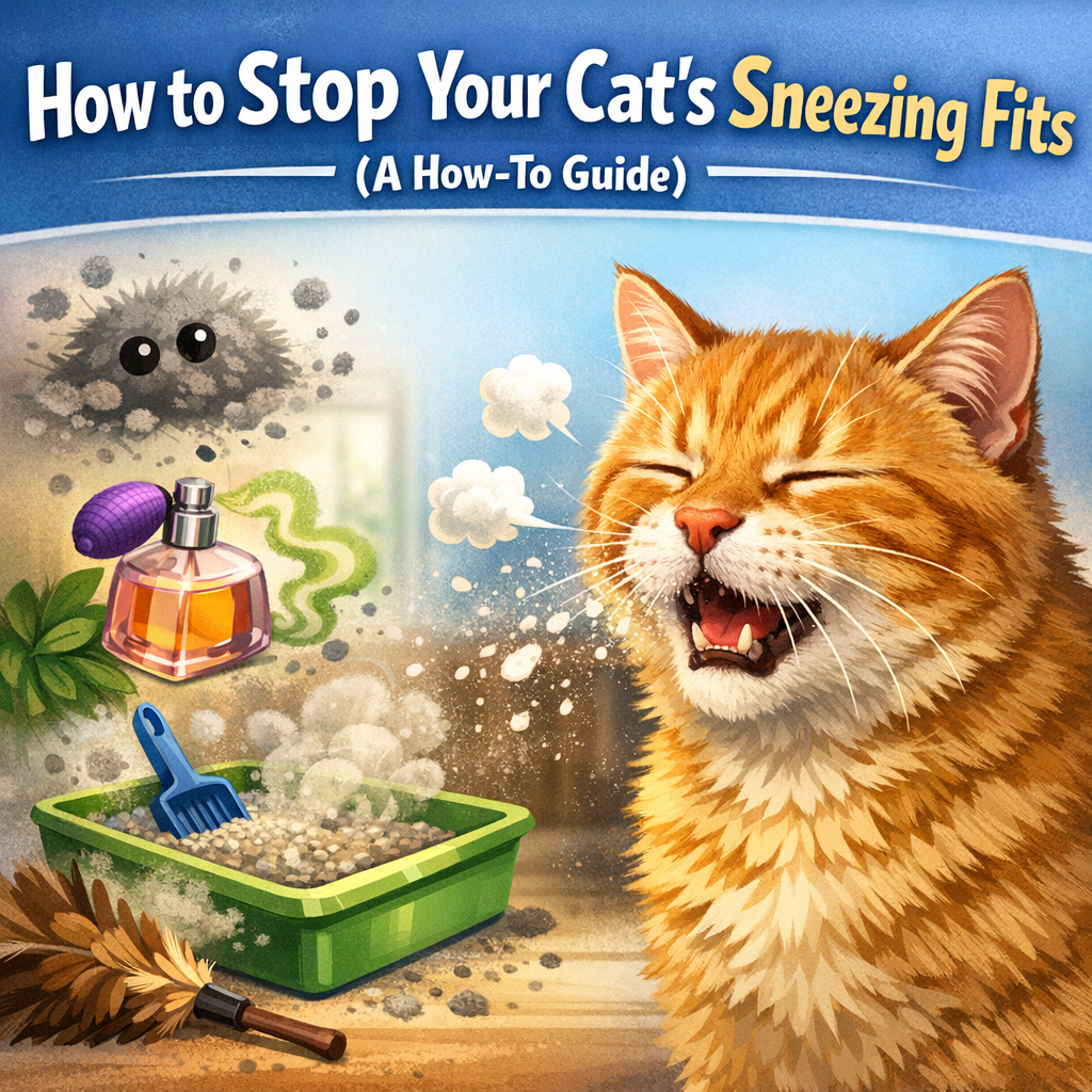 How to Stop Your Cat’s Sneezing Fits (A How-To Guide)