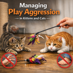 Managing Play Aggression in Kittens and Cats
