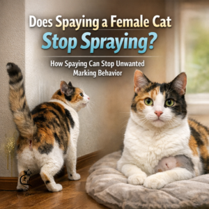 Does Spaying a Female Cat Stop Spraying?