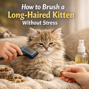 How to Brush a Long-Haired Kitten Without Stress