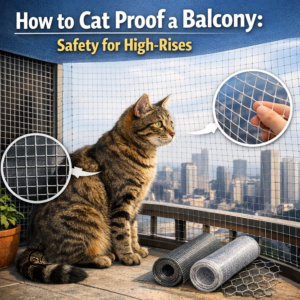 How to Cat Proof a Balcony: Safety for High-Rises