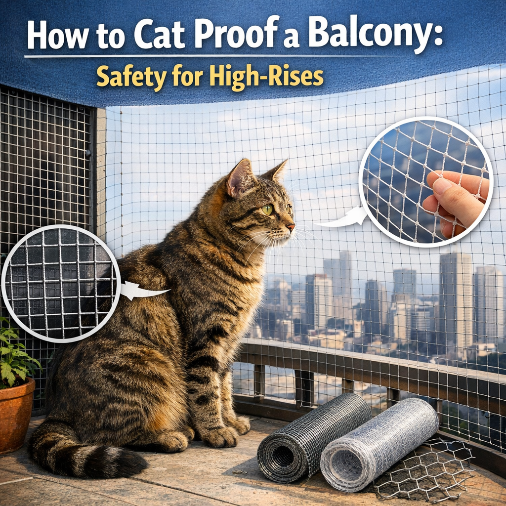 How to Cat Proof a Balcony: Safety for High-Rises