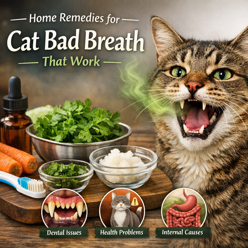 Home Remedies for Cat Bad Breath That Work