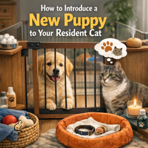 How to Introduce a New Puppy to Your Resident Cat
