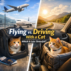 Flying vs. Driving With a Cat: Which Is Less Stressful?