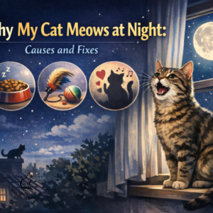 Why My Cat Meows at Night: Causes and Fixes