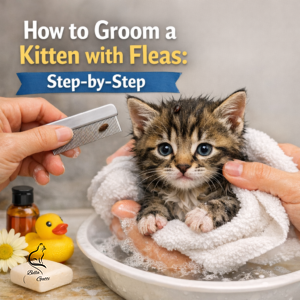 How to Groom a Kitten with Fleas: Step-by-Step