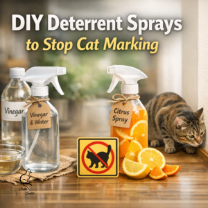 DIY Deterrent Sprays to Stop Cat Marking