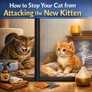 How to Stop Your Cat from Attacking the New Kitten