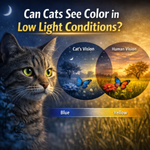 Can Cats See Color in Low Light Conditions?
