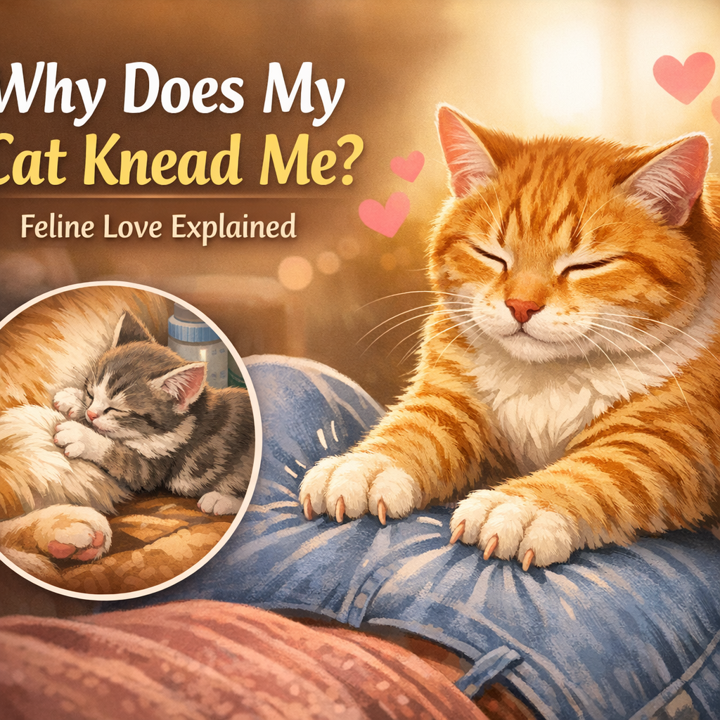 Why Does My Cat Knead Me? Feline Love Explained